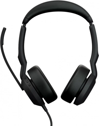 JABRA Evolve2 50 MS stereo headset med ANC, USB‑A/USB‑C