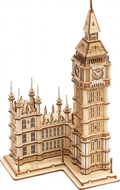 RoboTime træ 3D puslespil klokketårn Big Ben lysende