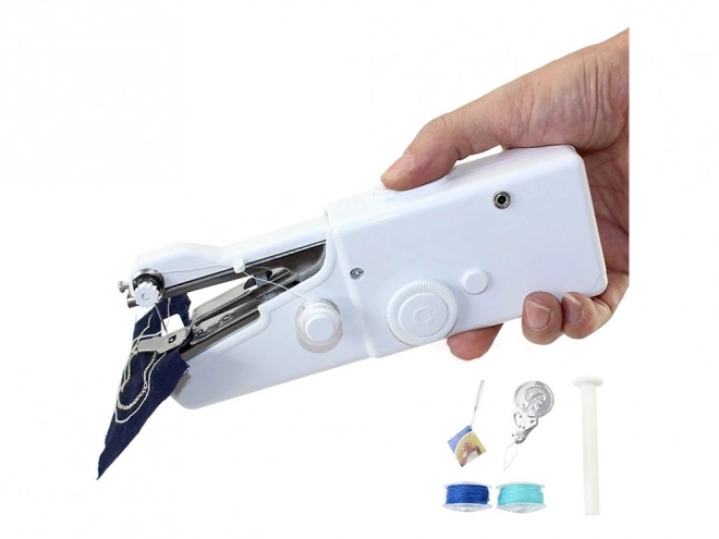 Batteridrevet mini symaskine
