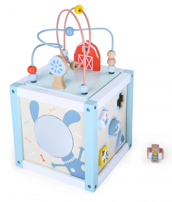 Træsættet klassifikator med klodser fra Ecotoys
