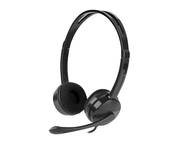 Hovedtelefoner med mikrofon Natec Canary GO sort