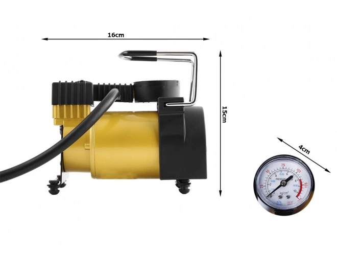 Kompressor pumpe til bil 12V