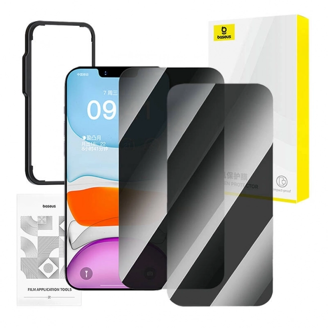 Baseus Superior mat temmelig glas til iPhone 11 Pro/X/XS + 2x rengøringskit og EasyStick