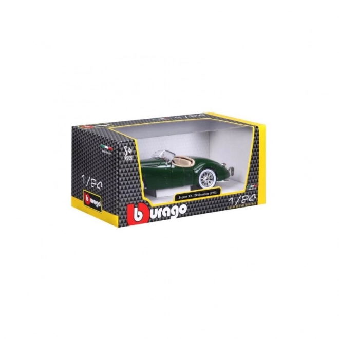 Bburago 1:24 Jaguar XK 120 Roadster (1951) grøn 18-22018