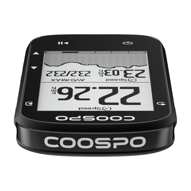 Cykelcomputer Coospo med GPS og ydeevne til cyklister