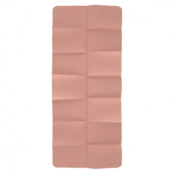 Foldbar yogamåtte 183x61x0,4 cm pink