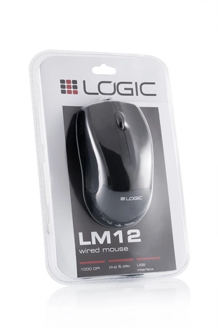 Optisk ledningsmus Logic LM-12