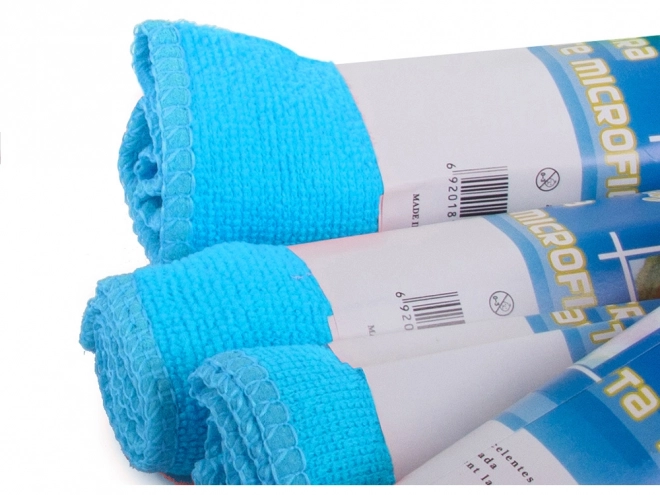 Sæt med rengøringsklude af mikrofiber 12 stk