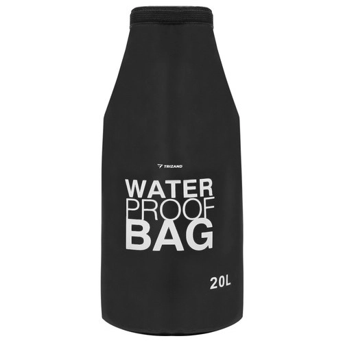Vandtæt taske 20L sort 23566