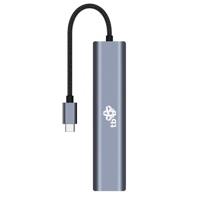 HUB USB-C adapter 6i1 - HDMI, 3x USB, PD, RJ-45