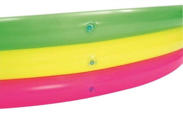 Farverigt oppusteligt babypool 152x30cm i kasse 30x24x7cm 2+