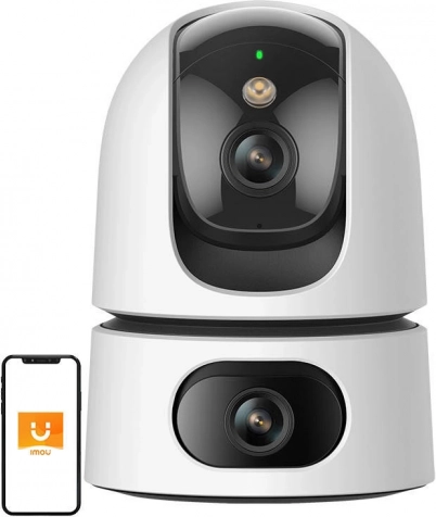 Indendørs Wi‑Fi-kamera imou Ranger Dual 8MP med roterende dobbeltobjektiv