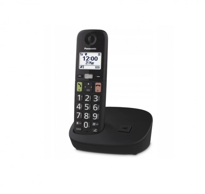 Trådløs Panasonic-telefon med store knapper