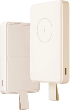 Magnetisk powerbank 6000 mAh med Qi 2.0 og magnetisk trådløs opladning 15 W