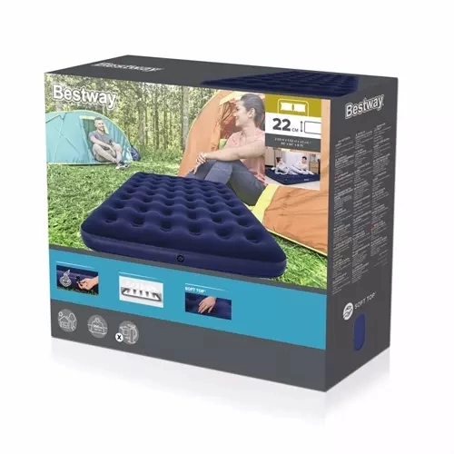 Dobbeltseng velurmadras Bestway Pavillo