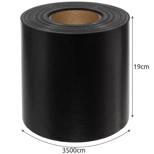 Hegnsbånd 19cmx35m 630g/m2 antracit 23703