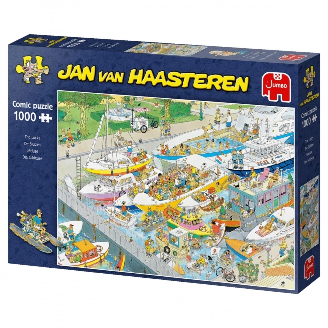 JUMBO Puzzle Zdymadlo 1000 brikker
