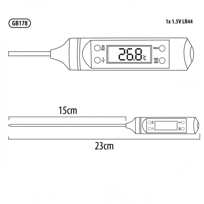 Køkkentermometer GreenBlue