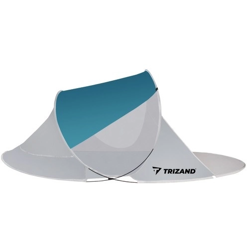 Strand Telt 220x120x90cm - turkis - grå