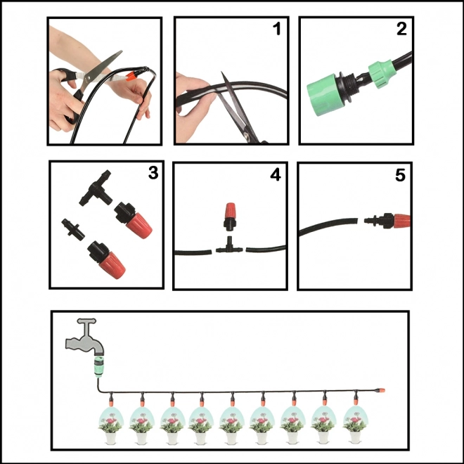 Vandingshave tågesystem - 15 meter