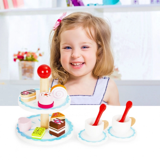 Træ kagesæt Ecotoys