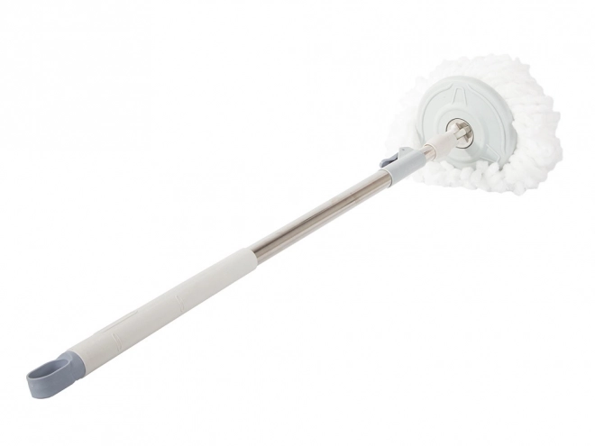 Roterende moppe med spand og mikrofiberpude