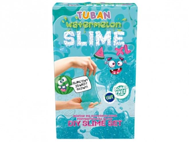 Kreativt stort sæt Slime XL Vandmelon