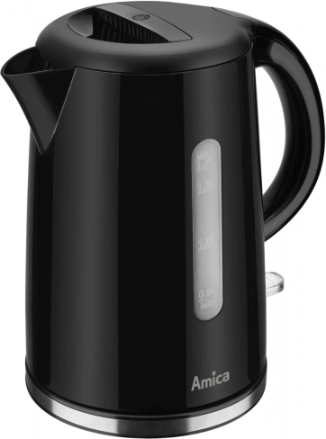 Elektrisk kedel Amica sort 1,7 l