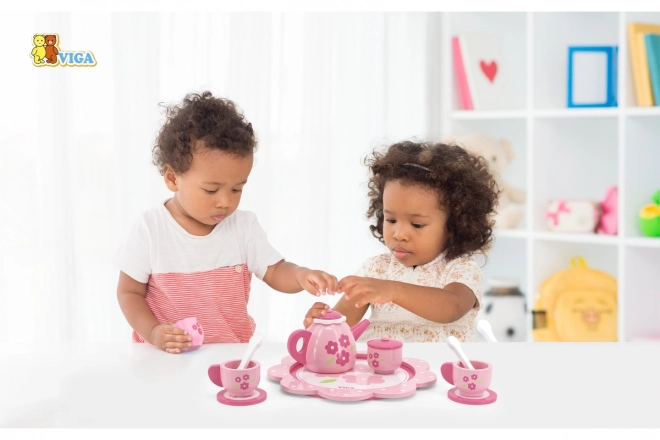 Børne te- og kaffesæt Viga på bakke