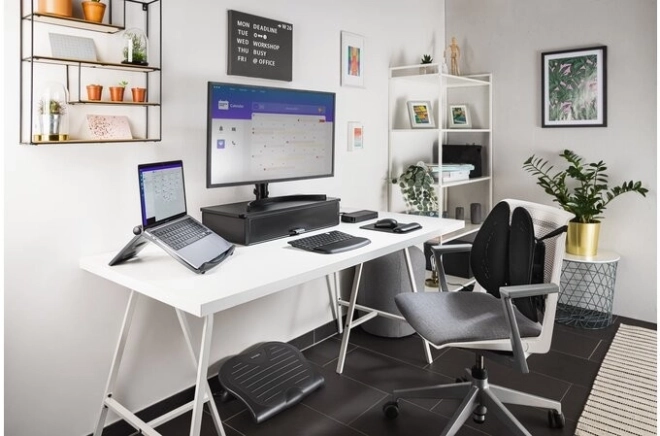Ergonomisk tastaturunderlag Kensington ErgoSoft sort