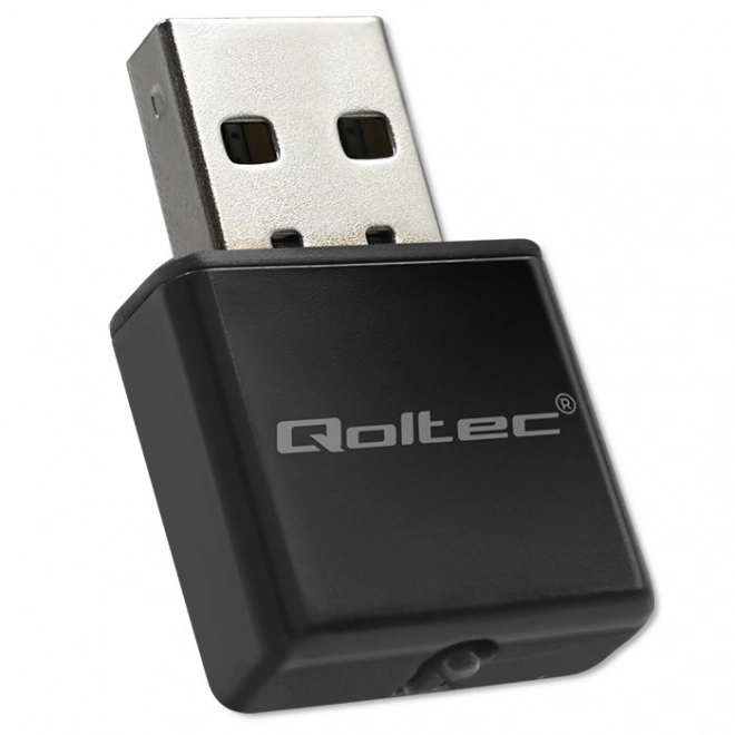 Trådløs Mini Adapter WiFi Qoltec USB 2.0 300Mbps