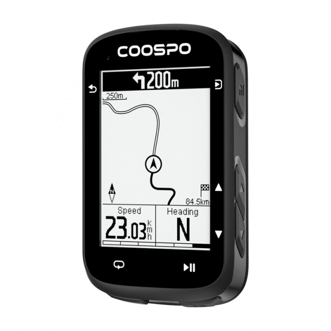 Cykelcomputer Coospo med GPS og ydeevne til cyklister