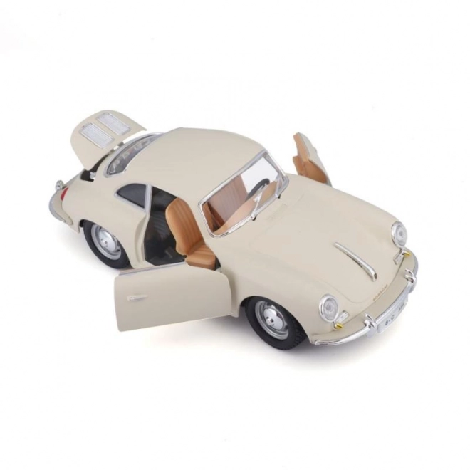 Bburago 1:24 Porsche 356B Coupe (1961) Elfenben