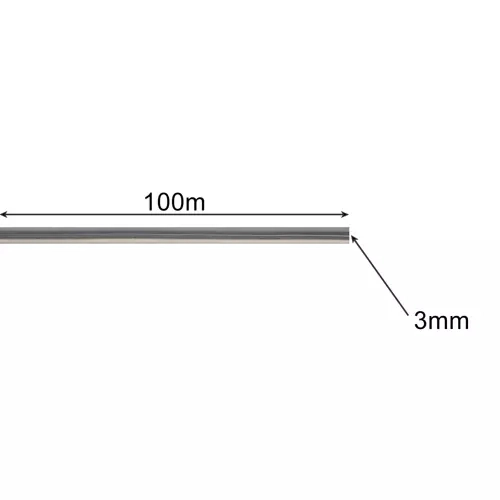 Forstærket monofilament line - 100 m