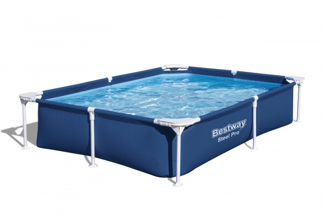 SplashJr Stål Pro 221x150x43 BESTWAY Rack Pool + reparationssæt