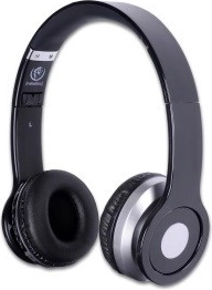Trådløse stereo-hovedtelefoner med mikrofon Cristal Black