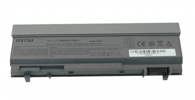 Batteri til Dell Latitude E6400 6600 mAh (73 Wh)