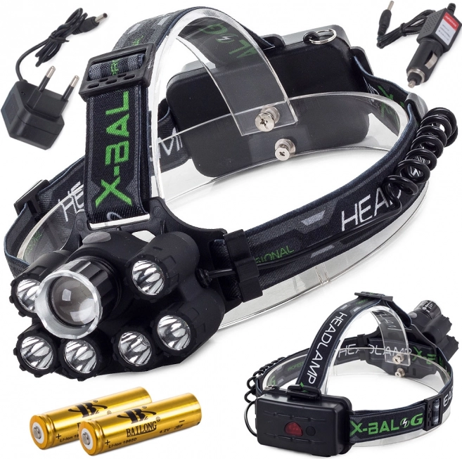 Professionel pandelampe Bailong med LED- og UV-lys