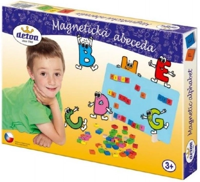 Detoa magnetisk alfabet for børn
