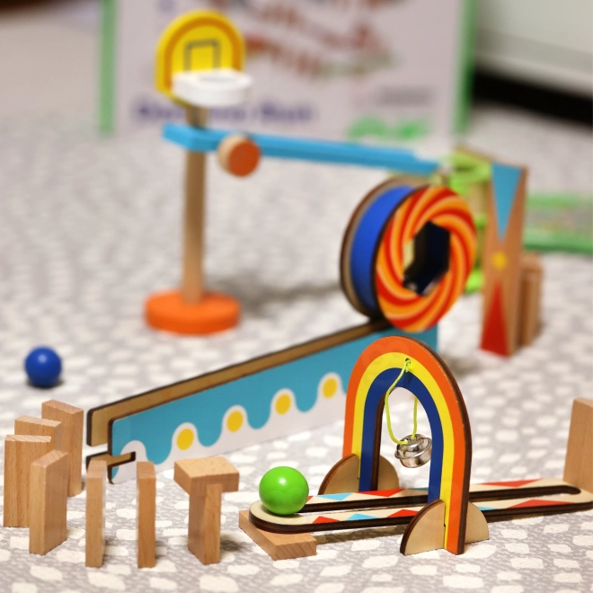 Træ klodser domino / domino puslespil Tooky Toy