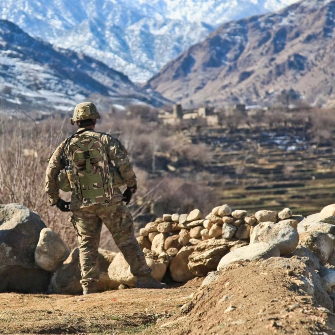 Taktisk militær rygsæk 25L camouflage mønster