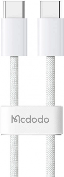 Mcdodo USB‑C til USB‑C kabel 60 W, 1 m, hvid