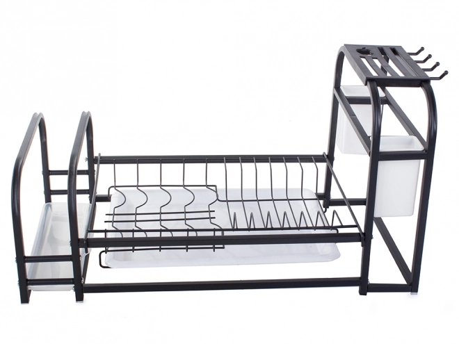Opvaskestativ med bakke og holder i loftstil