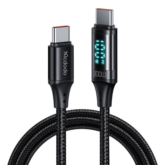 Kabel Mcdodo CA-1100 USB-C til USB-C, 100 W, 1,2 m (sort)