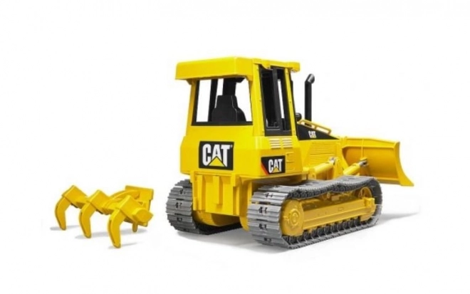 Lille bulldozer CAT fra Bruder