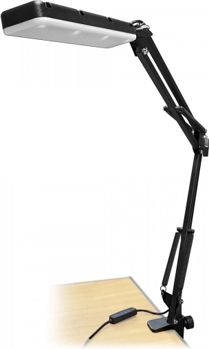 Skrivebords-LED-lampe med arm og klemme MEDIA-TECH Flex Lamp MT224