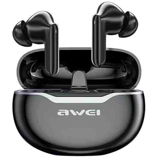 Bluetooth hovedtelefoner Awei T50 Pro TWS sorte