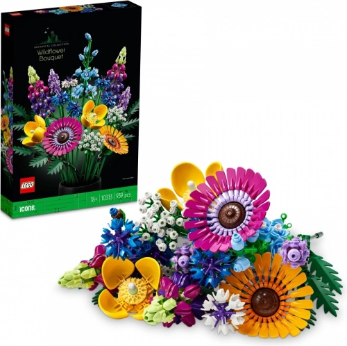 LEGO Icons – markblomst-buket