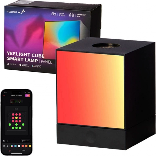 Yeelight Cube Smart Lamp Panel – base til smarte gamingpaneler