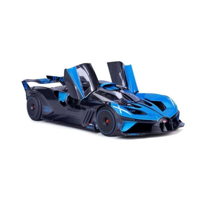 Model Bugatti Bolide blå/sort 1:18